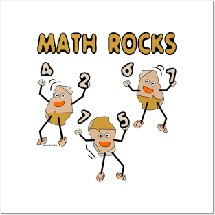 Math Rocks School Subject Posters and Art